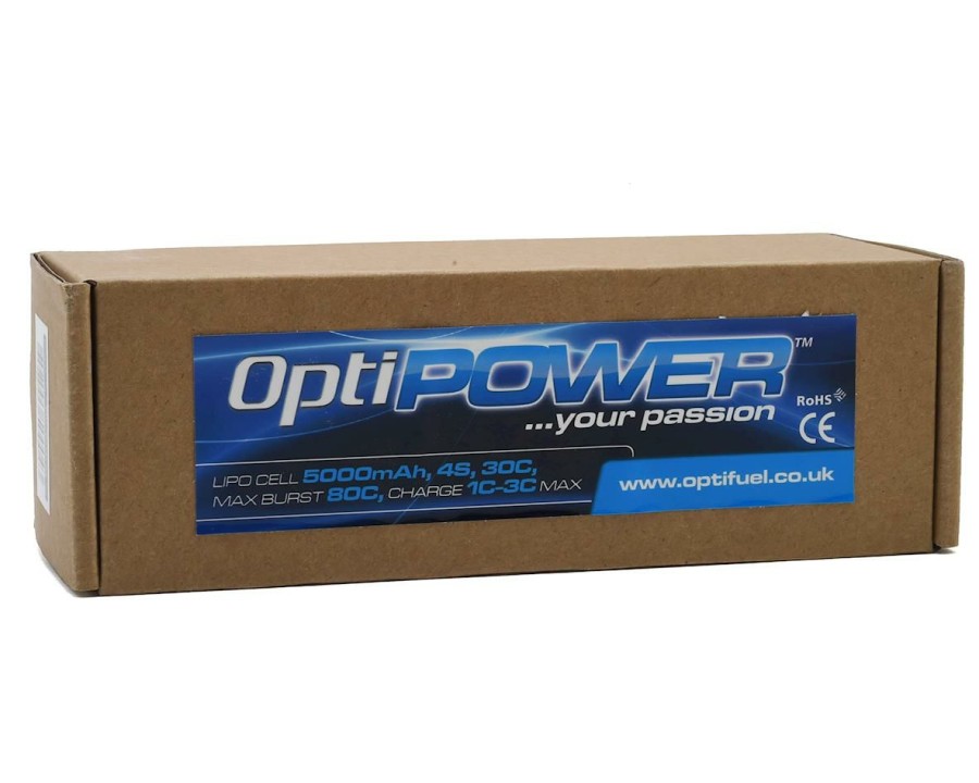 Batteries * | Optipower 4S 30C Lipo Battery (14.8V/5000Mah)