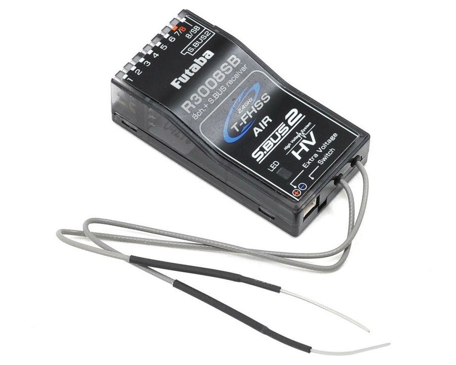 Electronics * | Futaba R3008Sb 2.4Ghz T-Fhss 8/32-Channel S.Bus2 Hv Telemetry Receiver