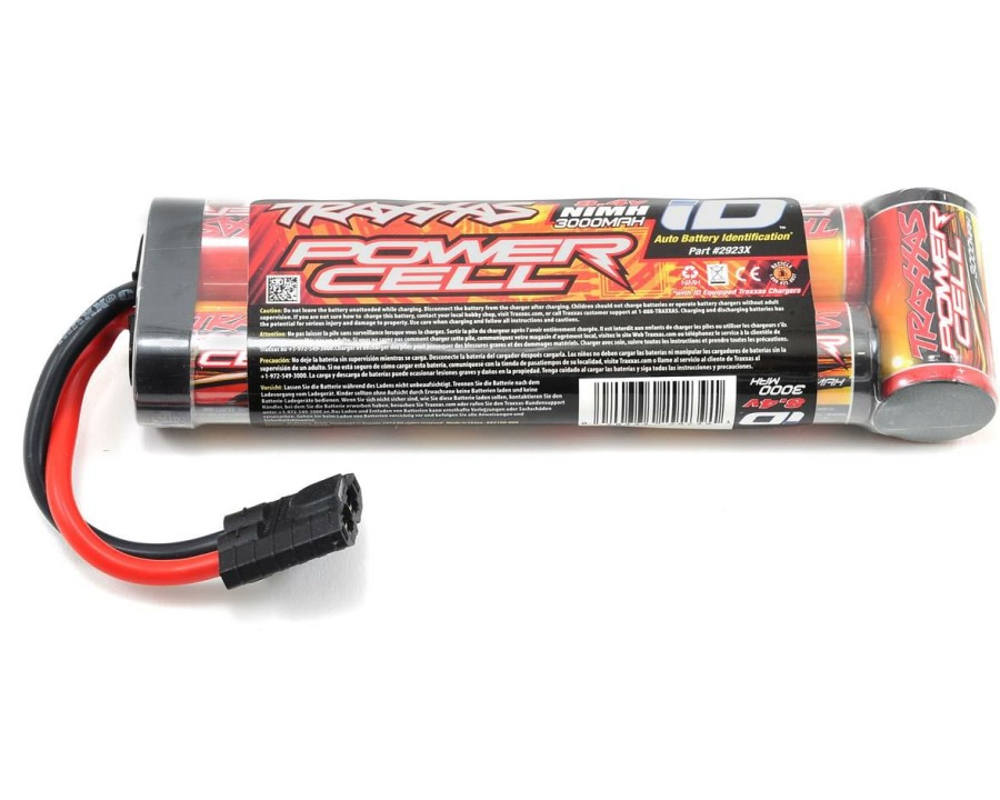 Charging * | Traxxas 7-Cell Nimh Battery/Charger Completer Pack W/One Power Cell 3000Mah 8.4V Flat Battery