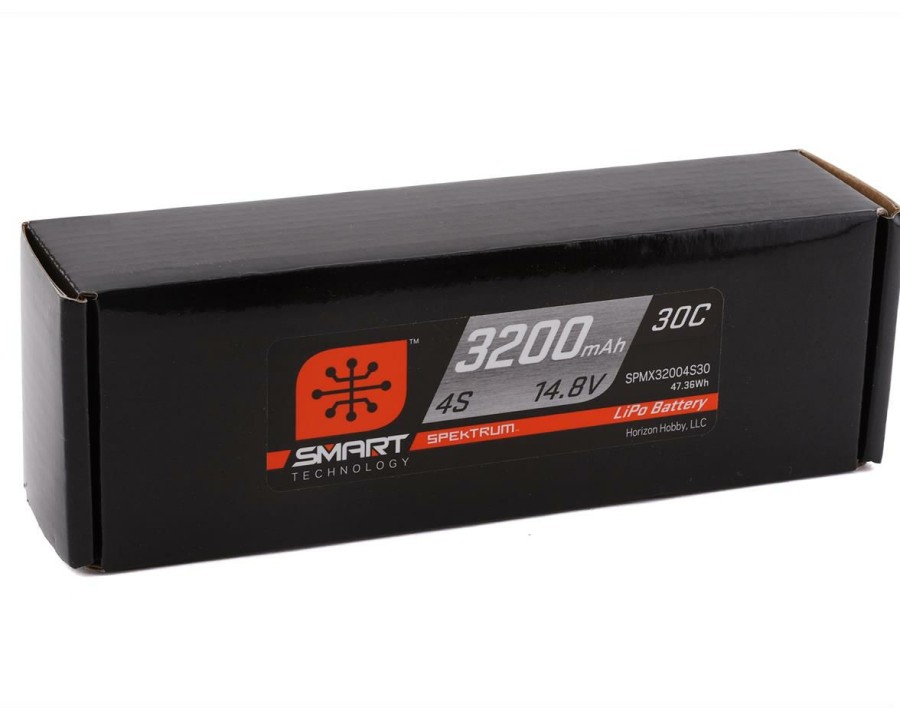 Batteries * | Spektrum Rc 4S Smart 30C Lipo Battery Pack W/Ic3 Connector (14.8V/3200Mah)