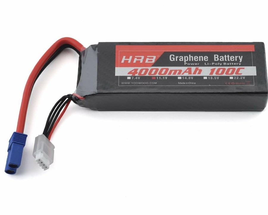 Batteries * | Hrb 3S 100C Graphene Lipo Battery (11.1V/4000Mah) W/Ec5 Connector