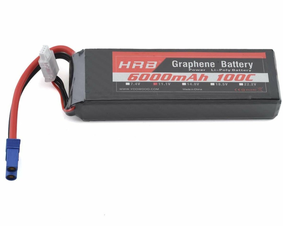 Batteries * | Hrb 3S 100C Graphene Lipo Battery (11.1V/6000Mah) W/Ec5 Connector