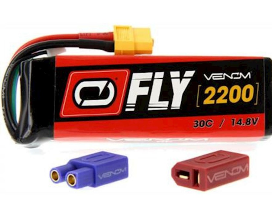 Batteries * | Venom Power 4S 30C Lipo Battery W/Uni 2.0 (14.8V/2200Mah)