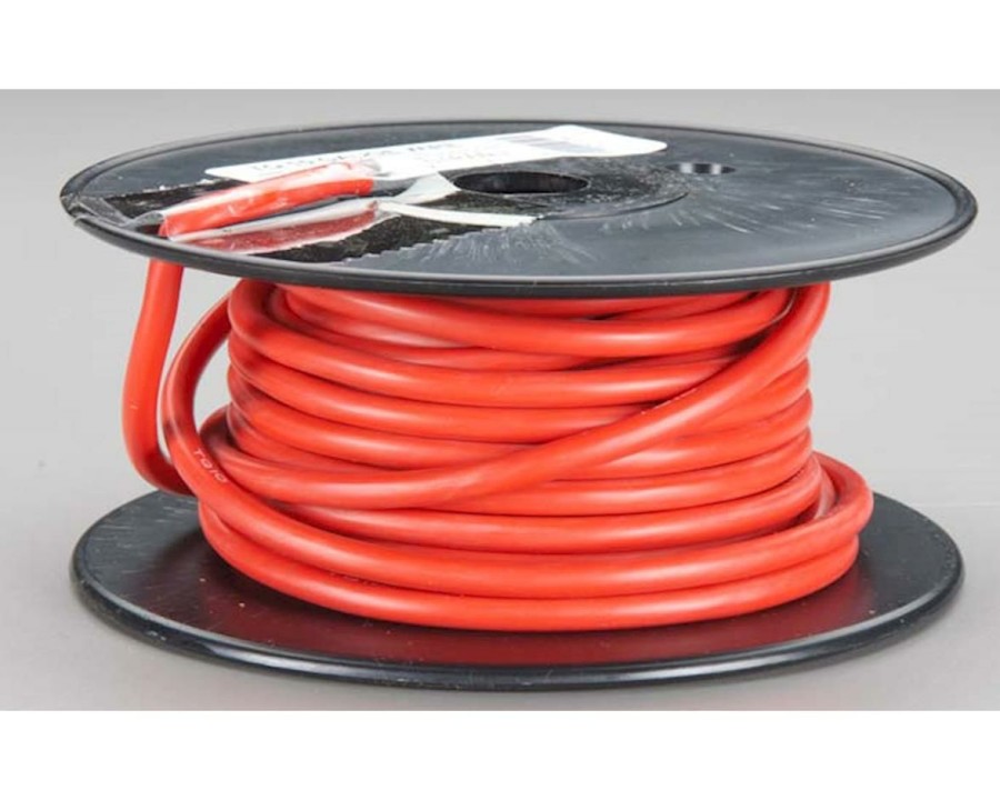 Electronics * | Tq Wire 10 Gauge Wire 25 Red