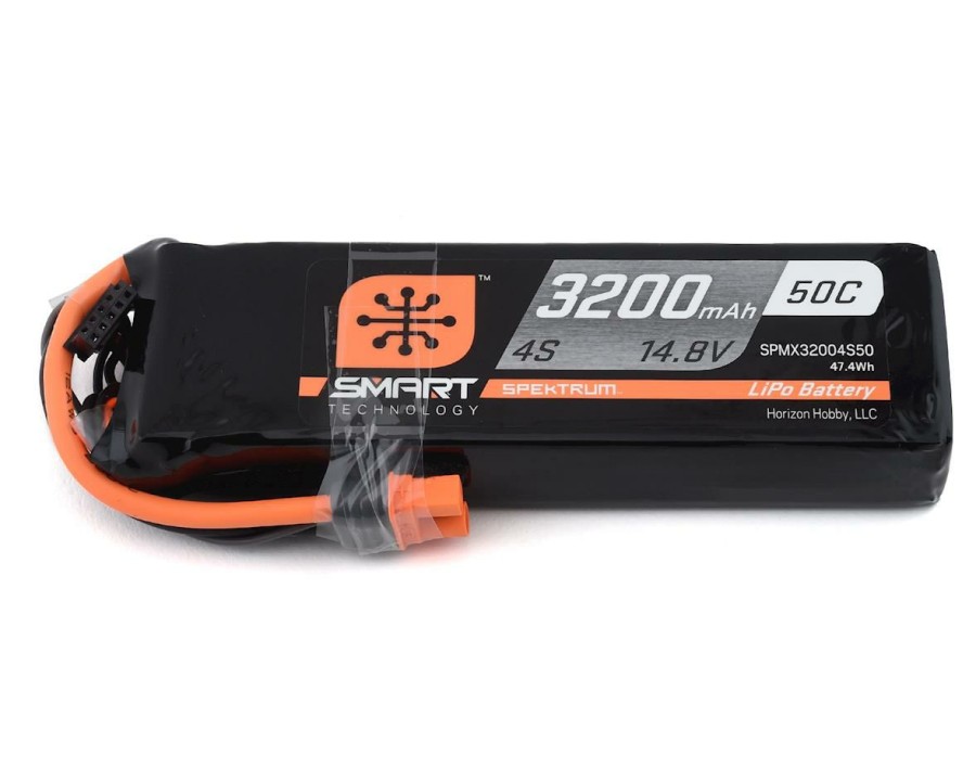 Batteries * | Spektrum Rc 4S Smart Lipo Battery Pack (14.8V/3200Mah) W/Ic3 Connector