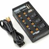 Charging * | Muchmore Power Station Pro Multi-Distributor Box W/Usb (Black)