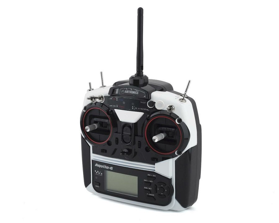 Electronics * | Sanwa/Airtronics Aquila-6 2.4Ghz 6-Channel Fhss-1 Radio System W/Rx-71E Fh1 Receiver