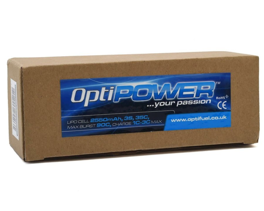 Batteries * | Optipower 3S 35C Lipo Battery (11.1V/2550Mah)