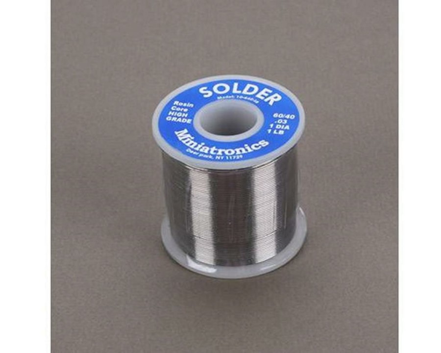 Electronics * | Miniatronics Rosin Core Solder 60/40 (1Lb)