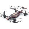 Kits * | Kyosho Zephyr Quadcopter Drone Racer Readyset (Black) W/2.4Ghz Radio, Battery & Charger